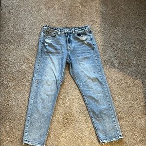 American Eagle Light Blue Distressed Jeans